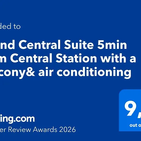 Grand 5min From Station With A Balcony& Air Conditioning 公寓