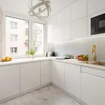 Apartmán Grand 5min From Station With A Balcony& Air Conditioning Varšava